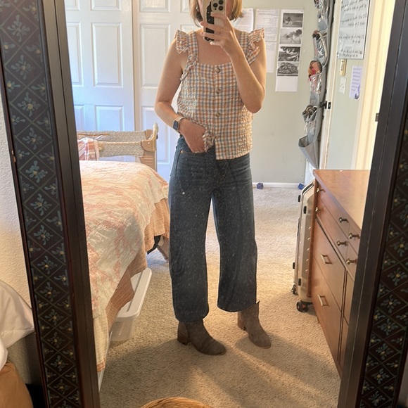 Ribcage Wide Leg Levi’s Cropped - Picture 8 of 11